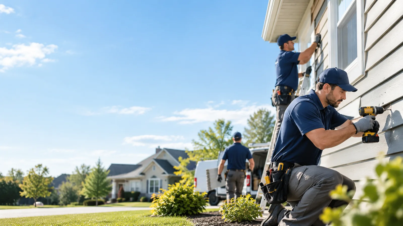 Siding Repair Vs Replacement in Tutor Key, KY